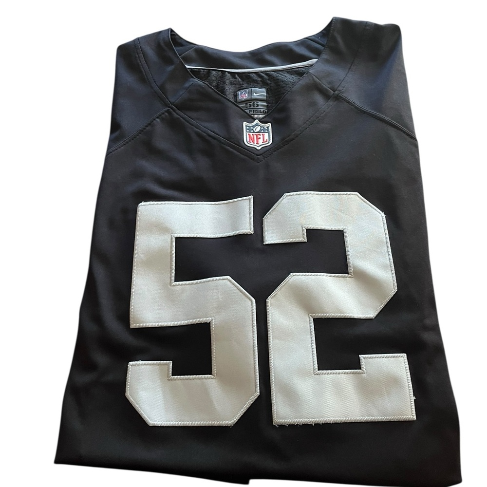 Oakland Raiders Khalil
Mack Nike On Field NFL
Football Jersey XXL Black
Team